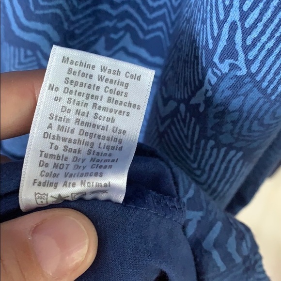 - 2pc NWT Blue Floral Fresh Produce Lila Dress & Capri leggings - Picture 9 of 11